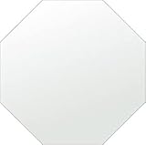 鏡 洗面 壁掛け 60x60cm 八角 洗面鏡 洗面台 鏡 洗面所 ミラー 日本製 八角形 取付金具