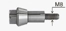 日立工機 コレットチャック GP4SA・GP3V・GP5V用 333751 6mm HITACHI