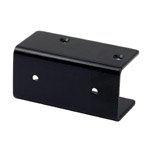 ２ｘ４金具　黒 コの字金具 ｺﾉｼﾞｶﾅｸﾞ　(4pcs）