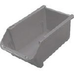 TRUSCO T型コンテナ グレー 7L ネスティングタイプ T8GY