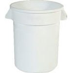 [T-8194416]ラバーメイド　ラウンドブルートコンテナ　スリット付き　１６６．５Ｌ　ダークグリー 177974106