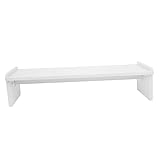 WOFASHPURET コンピュータ高架棚 シェルフブラケット オフィスの トップ コンピュータホルダー トップスタンド 多機能 収納ラック 主催者 モニター リフティングフレーム