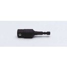 コーケン　１／４”Ｈ　１／２”ｓｑ．　アダプター（ボール式）　全長６０ｍｍ　　135W-60B-1-4