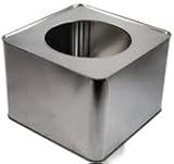 4缶入り 9L(半缶)６インチ缶ブリキ生地