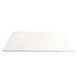 日本育児 nuage スムースプレイマッ (ベージュ×ホワイト)