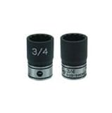 Grey Pneumatic 82010MD 0.5 in. Drive x 1 0 mm. Deep Duo-Socket - 6 Point