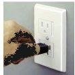 Safe Plate for Electric Outlet White with Single Screw (10) by Mommy's Helper by Mommy's Helper
