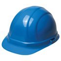 Case of 12 Blue Cap Style Hard Hat Omega II 6 point Ratchet Suspension 19956 by ERB