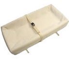 Naturepedic Organic Cotton 4-Sided Contoured Changing Pad PLUS Ad-On Washable Organic Cover by Natur