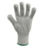 West Chester 775SP White Medium Fiberglass/Polyester/Spectra Cut-Resistant Gloves - ANSI 5 Cut Resis