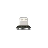 Create Better マグネット式充電ケーブル type-c 充電ケーブル ライトニング USB2.0 iPhone充電 液体シリカゲル素材使用 PD対応100W/5A 超急速充電 データ転送 断線防止 iPhone 15、MacBook Pro、Matebook、iPad、Xperia、Galaxy等機種対応 1.5m (Lightningコネクタ, 1)