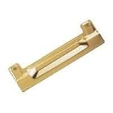 MINTCRAFT HSH-053-3L Heavy Duty Latch Guard, 3.5 x 11.75-Inch, Brass Mintcraft [並行輸入品]