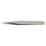 Erem Precision Tweezer, SS, Anti-Glare, Non-Mag, 4.75 OAL by Apex Tool Group