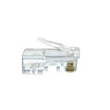 Dealsjungle Platinum Tools EZ-RJ45 Cat5e Crimp Plugs, Slide Through Wires, 100 Pieces [並行輸入品]