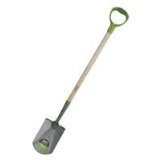 Ames Floral Garden Spade, Wood Handle, D-Grip - 2616000 [並行輸入品]
