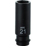 KTC(ケーテーシー) 12.7mm (1/2インチ) インパクトレンチ ソケット (ディープ薄肉) 23mm BP4L23TP