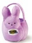 Peeps Plush basket-パープルBunny