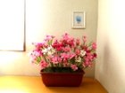 コスモスプランター　【造花】【装飾】【秋】【デイスプレイ】【税込み2700円】