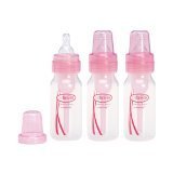 Dr Browns Natural Flow Standard Pink 4oz Bottle- 3 Pack by Dr. Brown's [並行輸入品]