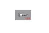 ロイヤル　木棚板固定用　WT-P　16mm 1パック50本入