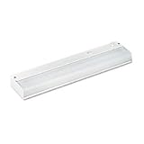* under-cabinet蛍光灯器具、スチール、18 – 3 / 4 x 3 – 7 / 8 x 1 – 1 / 2、Whit