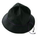 クウベルチュール canele ベビーハット ブラック