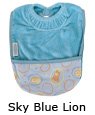 ポケットビブ　タオル　pocket bib towel (スカイブルー Sky Blue)
