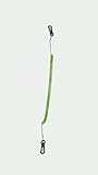 第一精工 コイル巻尻手ロープ No.46-2(ナスカンタイプ) 2mm×1.8m
