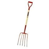 三条フジ　木柄農用フォーク　5本爪