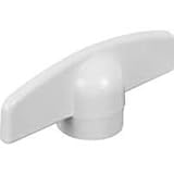 プライムライン製品ハンドルtee-crankホワイトth22142