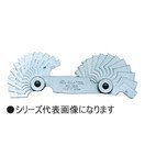 フジツール スクリューピッチゲージ (アメリカンスタンダードユニファイ60゜インチ表示（6山～60山）30枚組) NO473