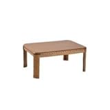 山善(YAMAZEN) 家具調和洋風こたつ(継脚付)(105長方形) ブラウン SKT-105H(MB)