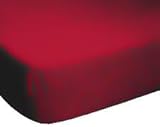 SheetWorld Fitted Pack N Play (Graco) Sheet - Solid Red Jersey Knit - Solid Colors by sheetworld