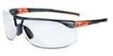 Harley Davidson Orange Black Frame Safety Eyewear by Uvex