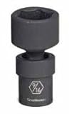KD Tools 84619 0.5 in. Drive Black Oxide Universal Impact Socket