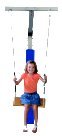 Abilitations Integrations Sensory Ground Swing, 9 x 20 x 5 In.