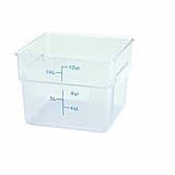 Winco Square Storage Container, 12-Quart,Clear by Winco [並行輸入品]