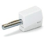 ワゴ バナナプラグ ホワイト 4個入 215611PK