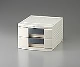 0-5347-13　トレイＢＯＸ（鍵付）４０２Ｈ　Ａ４用ブルー　２９０×３６０×２０５ｍｍ '3677