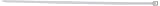 CTS Brand - 6 Inch, 18 Lb Tensile Strength, Natural Nylon Cable Tie (Bag of 100) [並行輸入品]