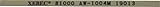 ヤマト ジーベックセラミック砥石 白 #1000 100x4x1 AW1004M