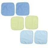 Babies R Us 6-Pack Woven Washcloths - Multi - Boy by Babies R Us [並行輸入品]