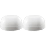 LDR 503 3140 Plastic Round Toilet Bolt Cap Set, White [並行輸入品]