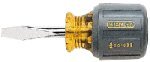 Stanley 66-088 1/4-Inch Vinyl Grip Stubby/Standard Tip Screwdriver [並行輸入品]