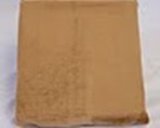 Bacati - Very high quality plush Caramel crib fitted sheet by Bacati