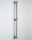 Jaclo G21-36-PCU 90 Degree Smooth Grab Bar with Left-Hand Configuration, Antique Copper [並行輸入品]