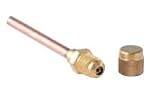 文化貿易工業 BBK A41004 207-1513 R410A用 アクセスバルブ 5/16溶接チューブ チューブ外径:1/4