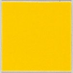 INAXモザイクタイル アートクラフト 98x98x2.5mm イエロー(黄)