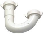 Plumb Shop Div Brasscraft 823 – 617 1 – 1 / 4インチ外径：ホワイトプラスチック洗面所Drain J曲げ 823-617