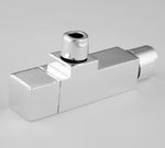 角度バルブSQ HDL CNTP 1 / 2in X 3 / 8 "アウト